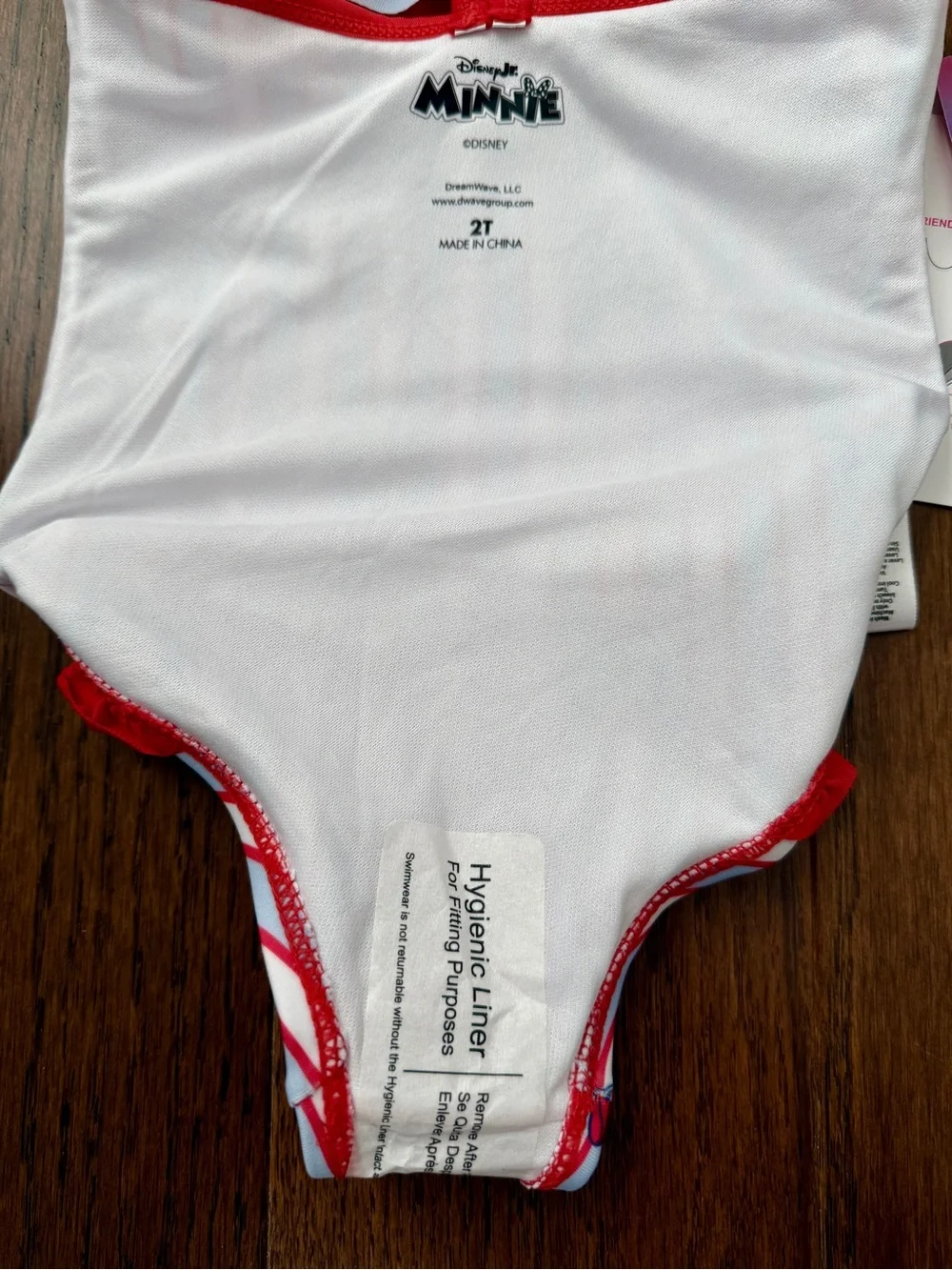 Toddler Girls' Minnie Mouse Ruffle Swim